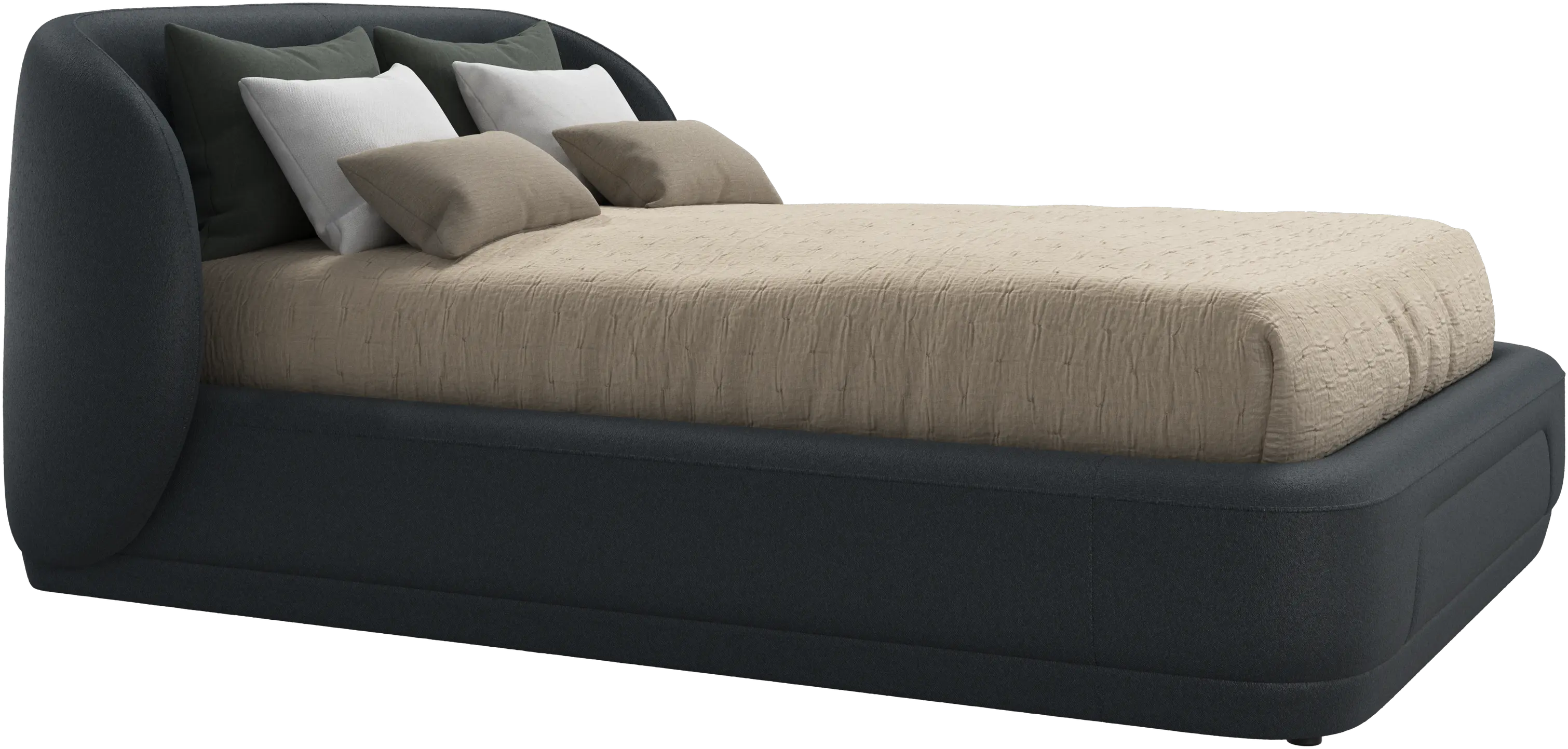 【ぱる】BoConcept ベッドフレーム キング 送料込み 組立て必要 デザイナーベッド | デンマークデザインの家具 | ボーコンセプト